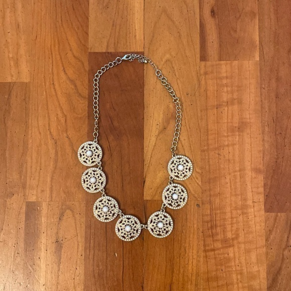 White‎ Boho Necklace